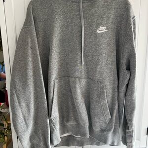 Nike Men's Heather Gray Pullover Sweater
